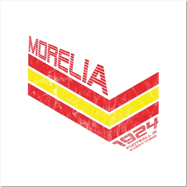 Football Is Everything - Club Atlético Monarcas Morelia 80s Retro Wall Art by FOOTBALL IS EVERYTHING